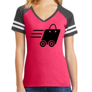 Women's Game V-Neck Tee Thumbnail