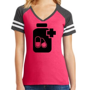 Women's Game V-Neck Tee Thumbnail