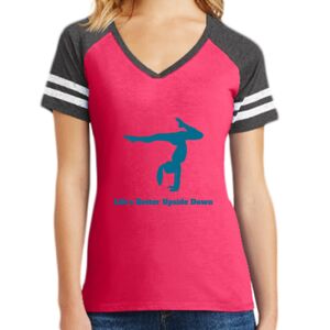 Women's Game V-Neck Tee Thumbnail