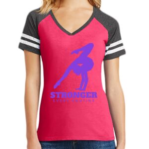 Women's Game V-Neck Tee Thumbnail