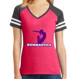 Women's Game V-Neck Tee Thumbnail