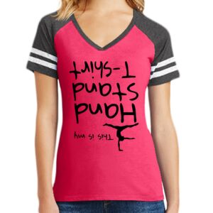 Women's Game V-Neck Tee Thumbnail