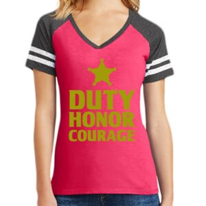 Women's Game V-Neck Tee Thumbnail