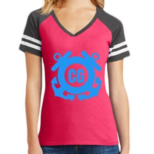Women's Game V-Neck Tee Thumbnail