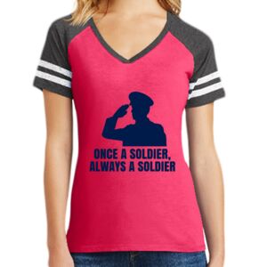 Women's Game V-Neck Tee Thumbnail