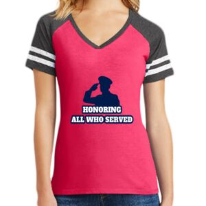 Women's Game V-Neck Tee Thumbnail