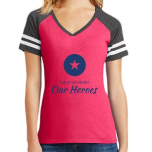 Women's Game V-Neck Tee Thumbnail