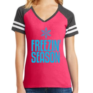 Women's Game V-Neck Tee Thumbnail