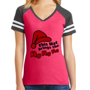 Women's Game V-Neck Tee Thumbnail