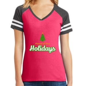 Women's Game V-Neck Tee Thumbnail
