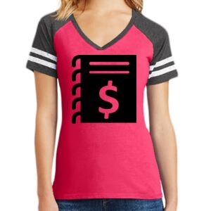 Women's Game V-Neck Tee Thumbnail