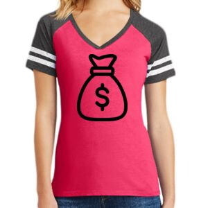Women's Game V-Neck Tee Thumbnail