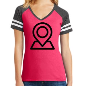 Women's Game V-Neck Tee Thumbnail