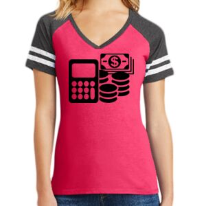 Women's Game V-Neck Tee Thumbnail