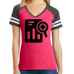 Women's Game V-Neck Tee Thumbnail