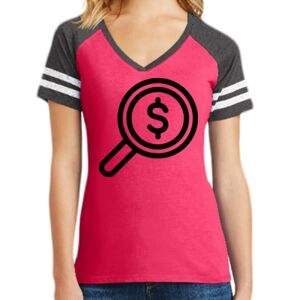 Women's Game V-Neck Tee Thumbnail