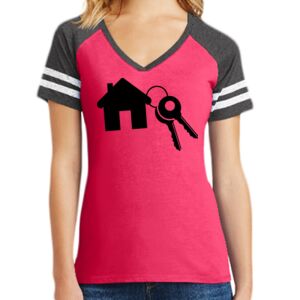 Women's Game V-Neck Tee Thumbnail