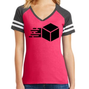 Women's Game V-Neck Tee Thumbnail