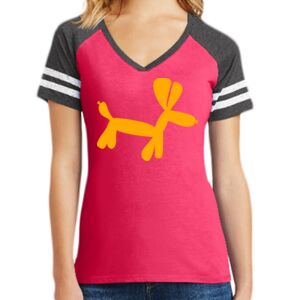 Women's Game V-Neck Tee Thumbnail