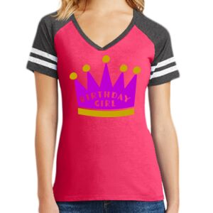 Women's Game V-Neck Tee Thumbnail