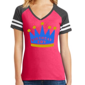 Women's Game V-Neck Tee Thumbnail