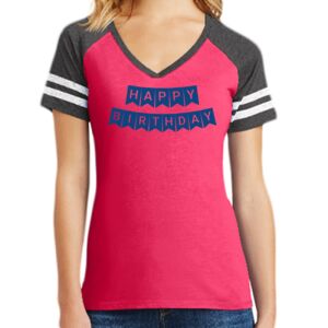 Women's Game V-Neck Tee Thumbnail
