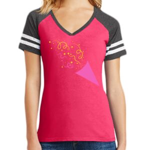 Women's Game V-Neck Tee Thumbnail