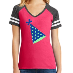 Women's Game V-Neck Tee Thumbnail