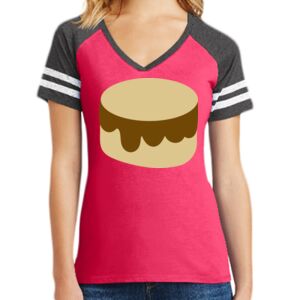 Women's Game V-Neck Tee Thumbnail