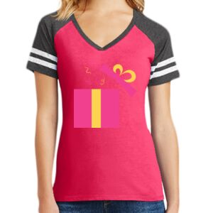 Women's Game V-Neck Tee Thumbnail