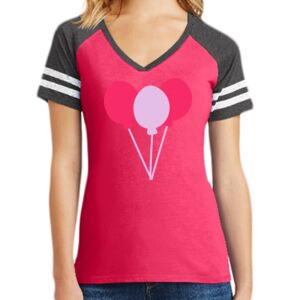 Women's Game V-Neck Tee Thumbnail