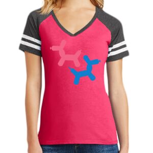 Women's Game V-Neck Tee Thumbnail