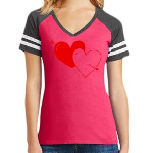 Women's Game V-Neck Tee Thumbnail