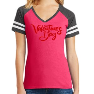 Women's Game V-Neck Tee Thumbnail