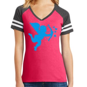 Women's Game V-Neck Tee Thumbnail