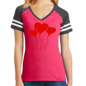 Women's Game V-Neck Tee Thumbnail