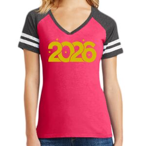 Women's Game V-Neck Tee Thumbnail