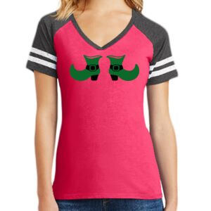 Women's Game V-Neck Tee Thumbnail