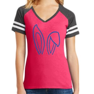 Women's Game V-Neck Tee Thumbnail