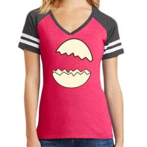 Women's Game V-Neck Tee Thumbnail