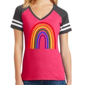 Women's Game V-Neck Tee Thumbnail