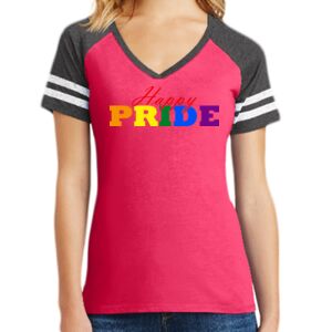 Women's Game V-Neck Tee Thumbnail