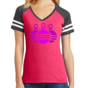 Women's Game V-Neck Tee Thumbnail