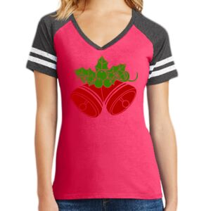 Women's Game V-Neck Tee Thumbnail