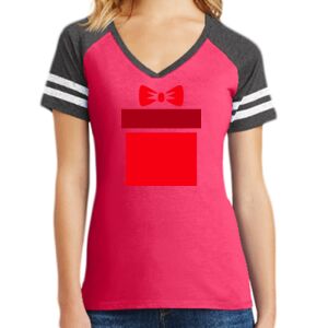 Women's Game V-Neck Tee Thumbnail