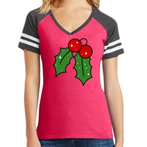 Women's Game V-Neck Tee Thumbnail