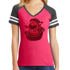 Women's Game V-Neck Tee Thumbnail