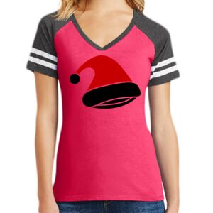 Women's Game V-Neck Tee Thumbnail