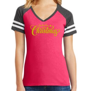Women's Game V-Neck Tee Thumbnail
