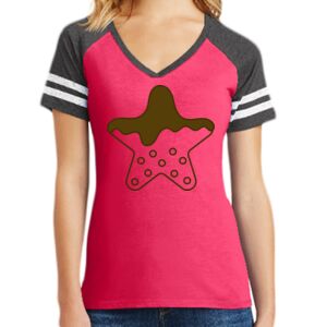 Women's Game V-Neck Tee Thumbnail